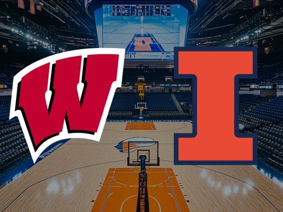 Wisconsin Badgers at Illinois Fighting Illini Basketball